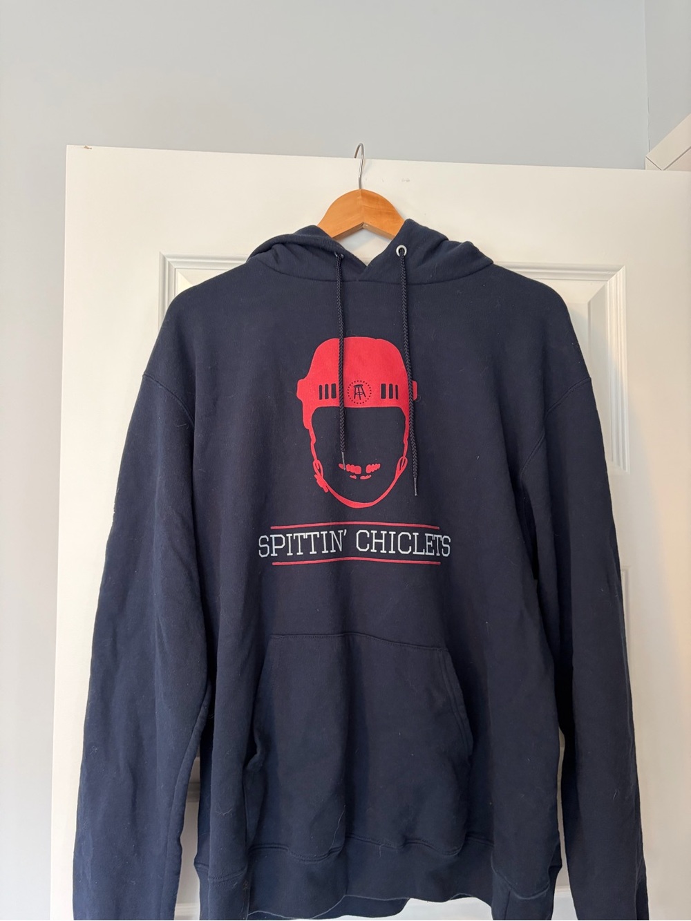 Spitting’ chicklets hoodie